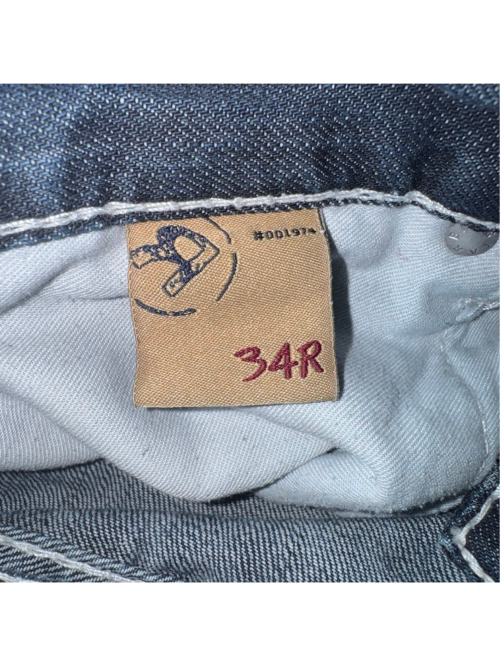 Big Star Pioneer Bootcut Jeans 34R Blue The Legendary Distressed Thick Stitch - Picture 11 of 16